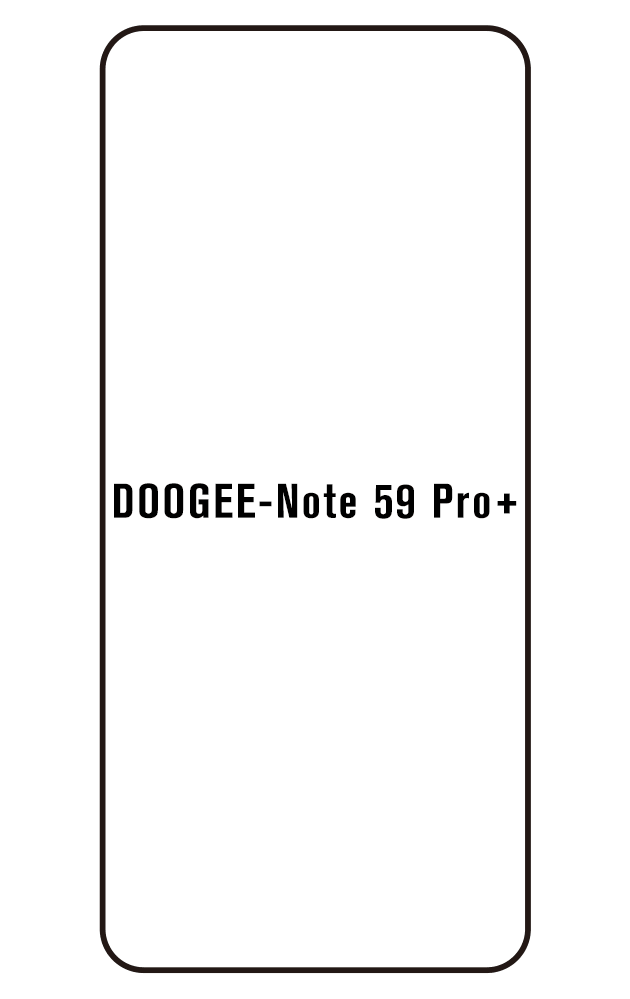 Film hydrogel Doogee Note 59 Pro+