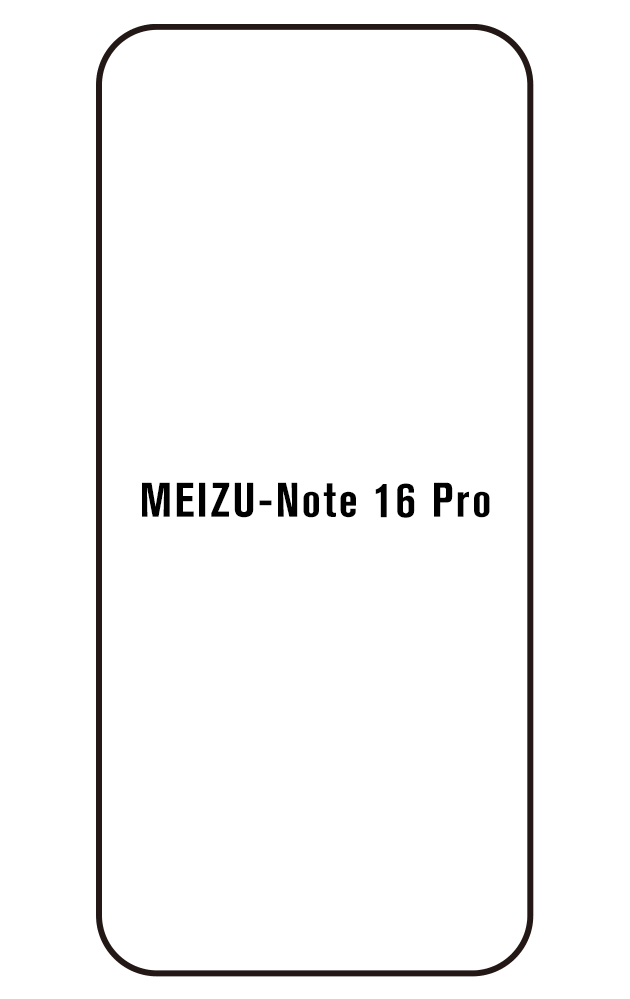 Film hydrogel Meizu Note 16 Pro