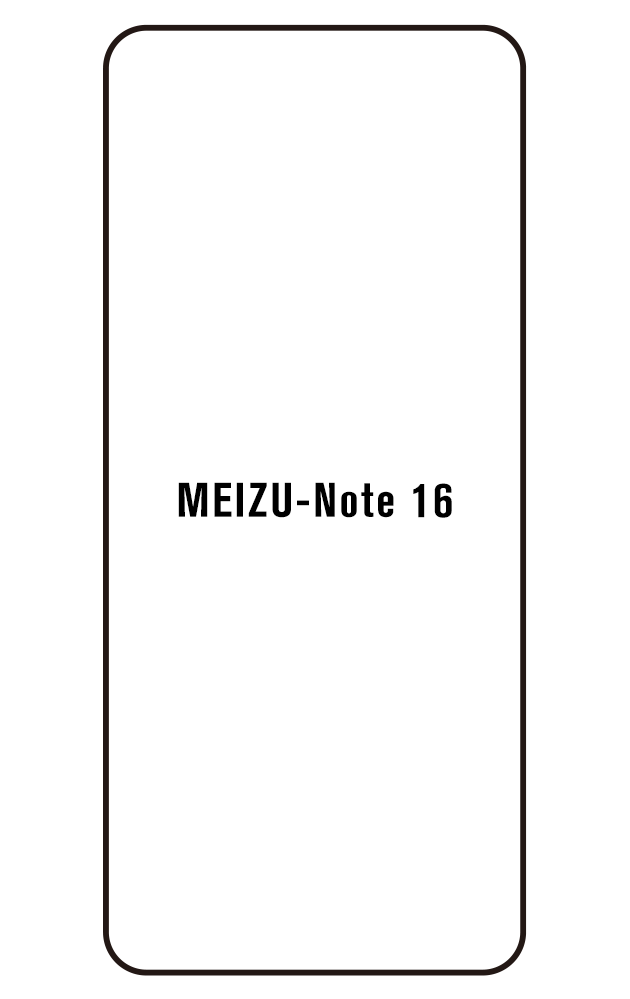 Film hydrogel Meizu Note 16