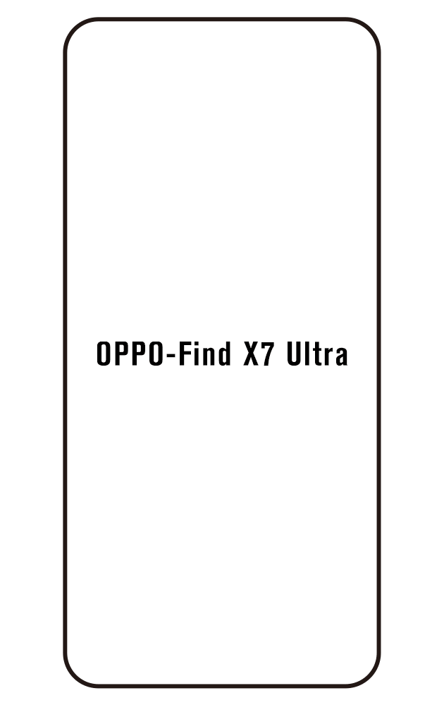 Film hydrogel Oppo Find X7 Ultra