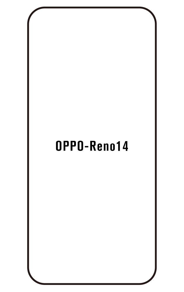 Film hydrogel Oppo Reno14