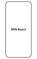 Film hydrogel Oppo Reno14