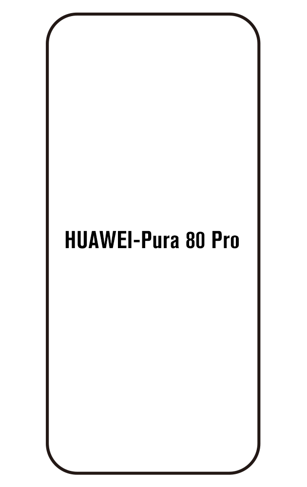 Film hydrogel Huawei Pura 80 Pro