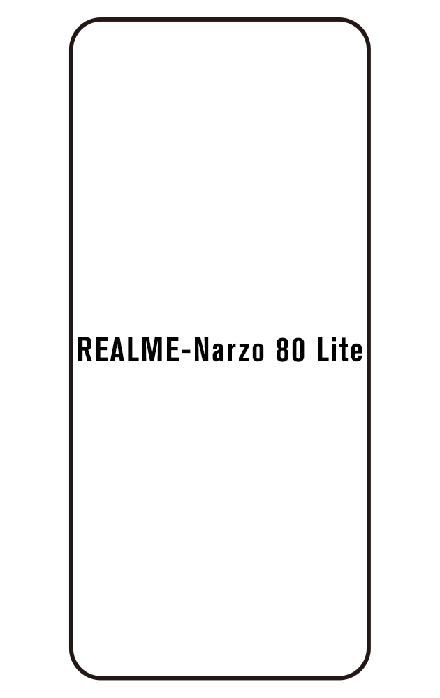 Film hydrogel Realme Narzo 80 Lite 5G