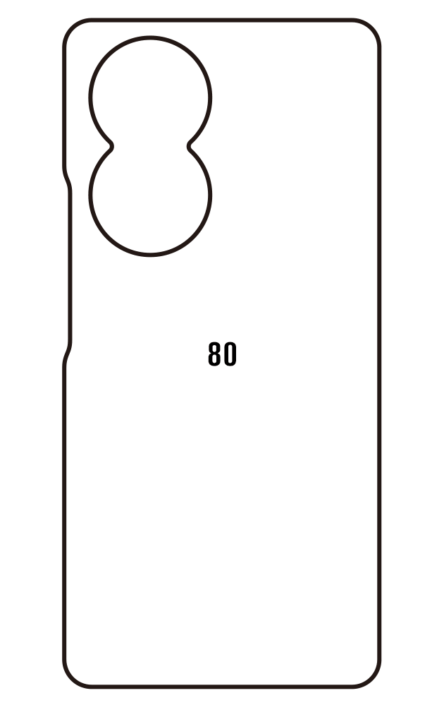 Film hydrogel Honor 80