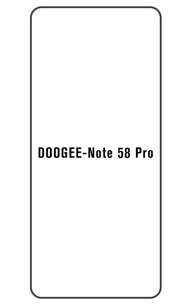 Film hydrogel Doogee Note 58 Pro