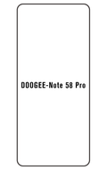Film hydrogel Doogee Note 58 Pro