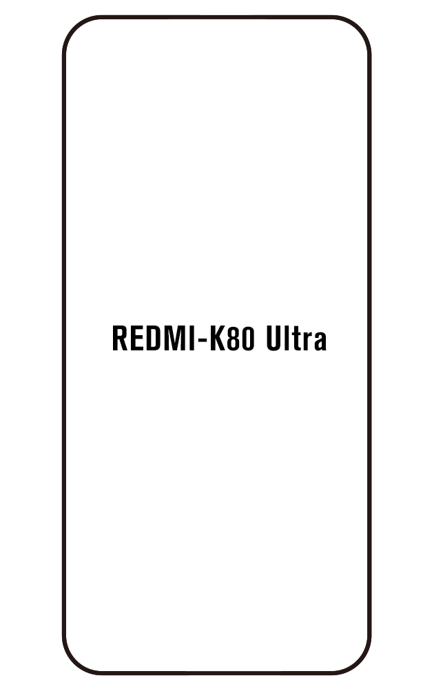 Film hydrogel Redmi K80 Ultra