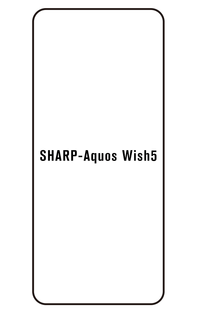 Film hydrogel SHARP Aquos wish5