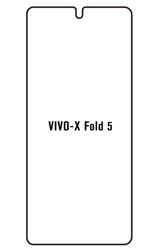 Film hydrogel Vivo X Fold5