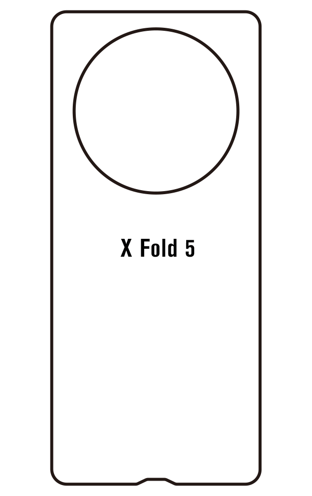 Film hydrogel Vivo X Fold5