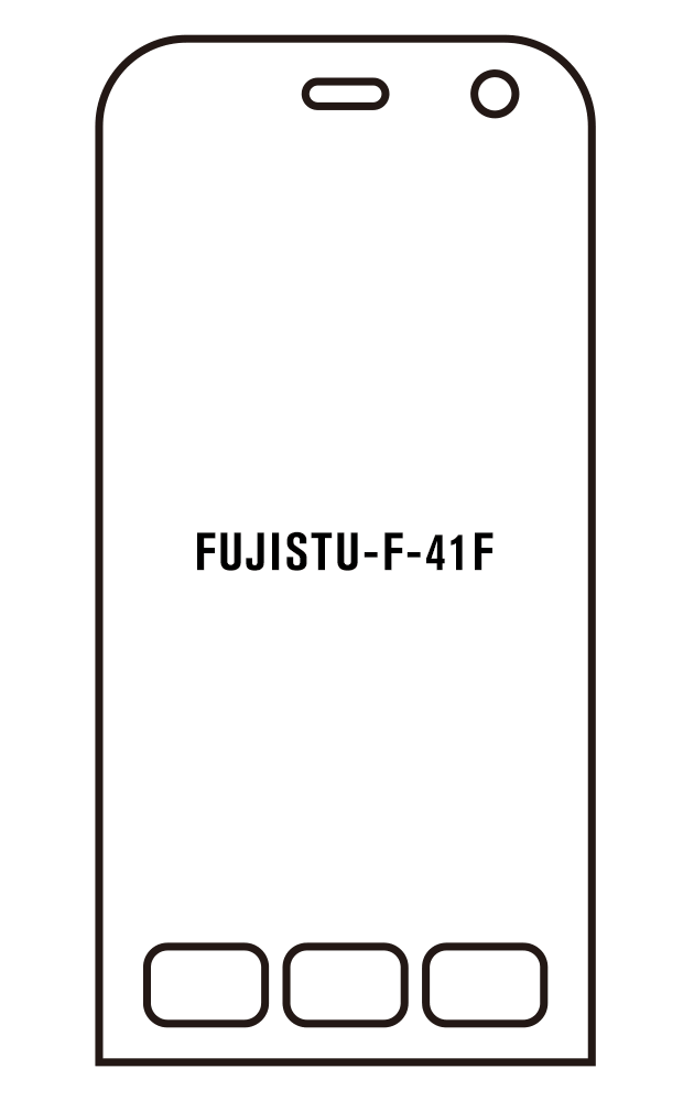 Film hydrogel FUJITSU F-41F