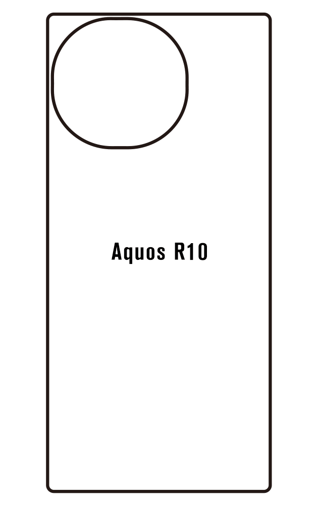 Film hydrogel SHARP Aquos R10