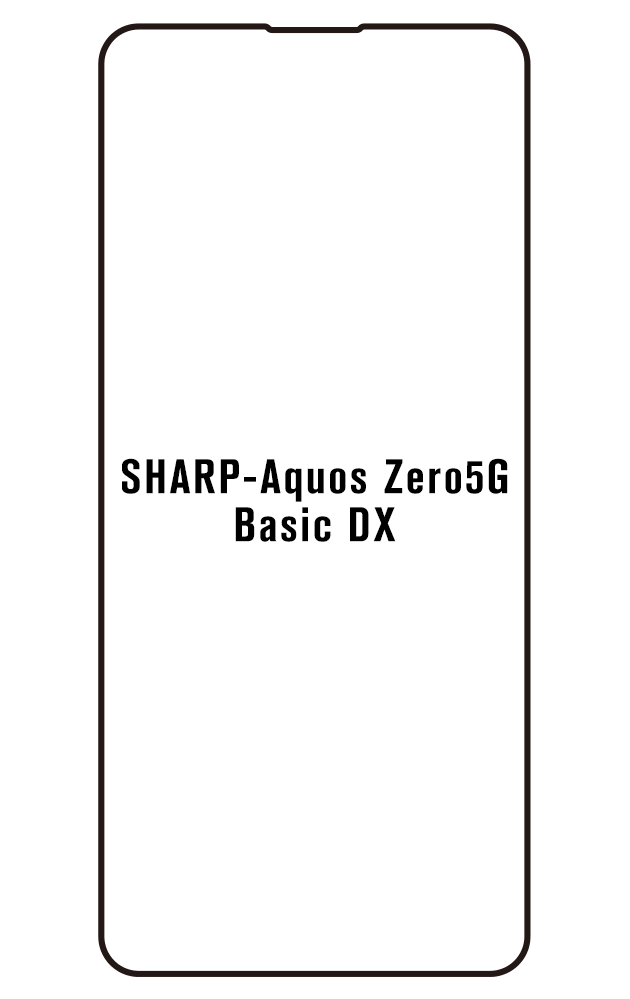 Film hydrogel SHARP Aquos Zero5G Basic DX