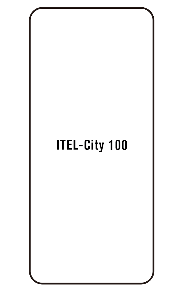 Film hydrogel Itel City 100