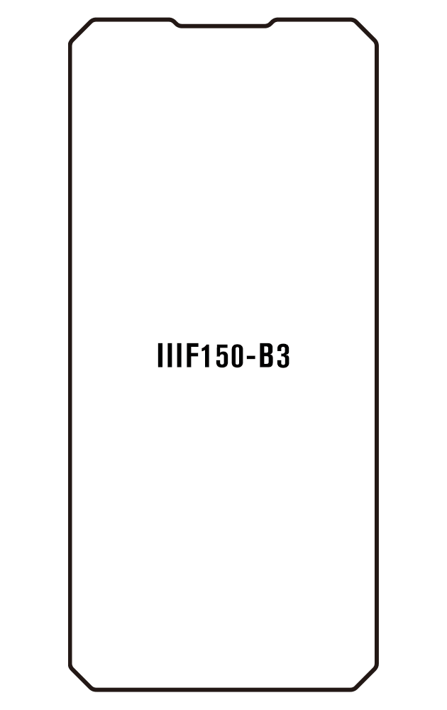 Film hydrogel IIIF150 B3