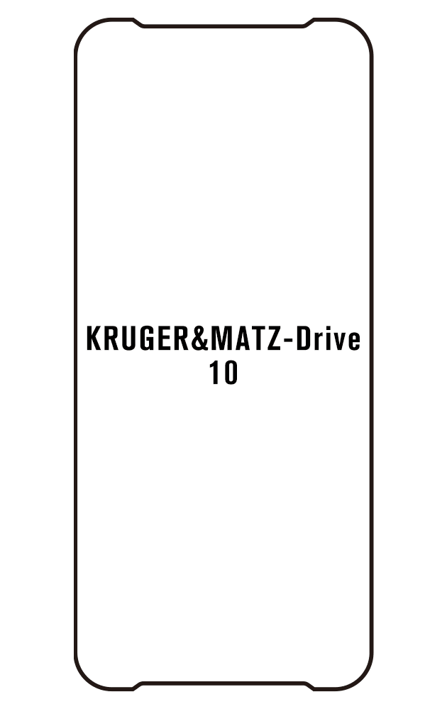 Film hydrogel Kruger&Matz Drive 10