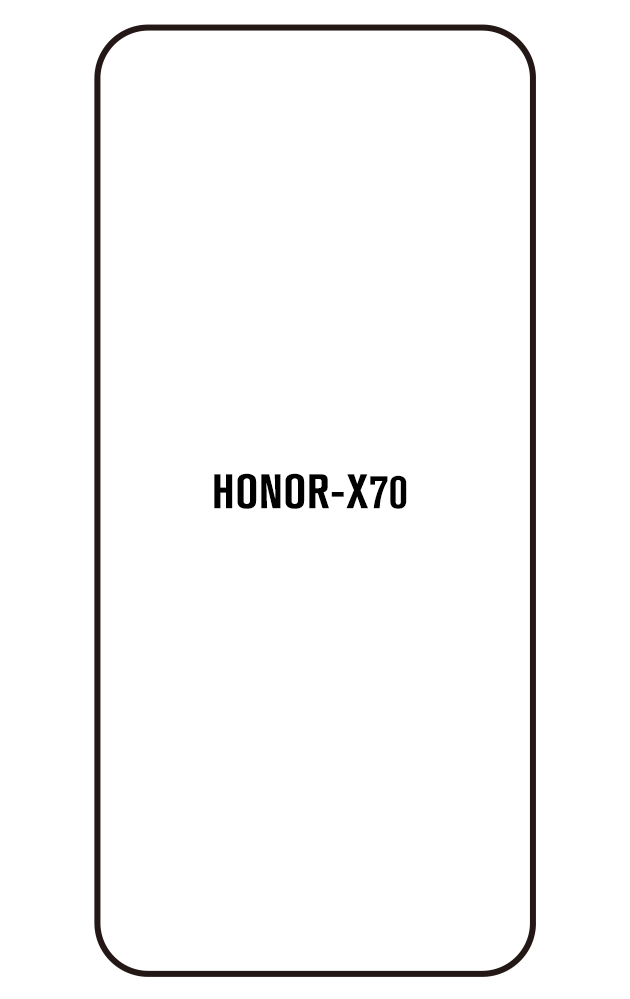 Film hydrogel Honor X70