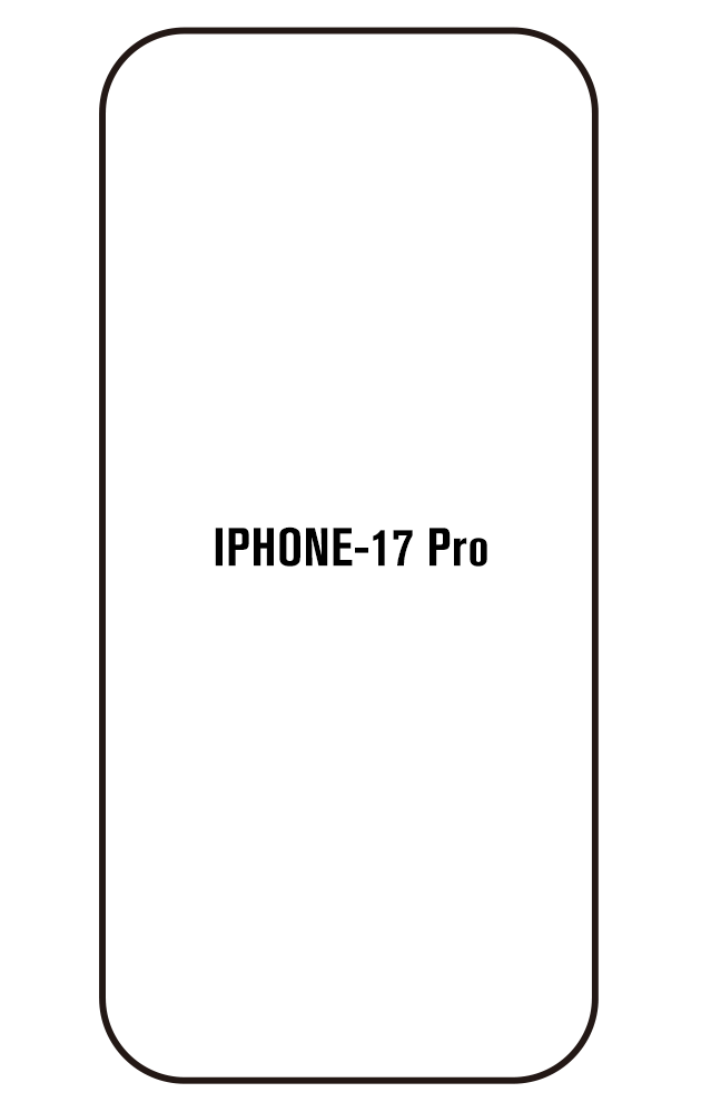 Film hydrogel iPhone 17 Pro