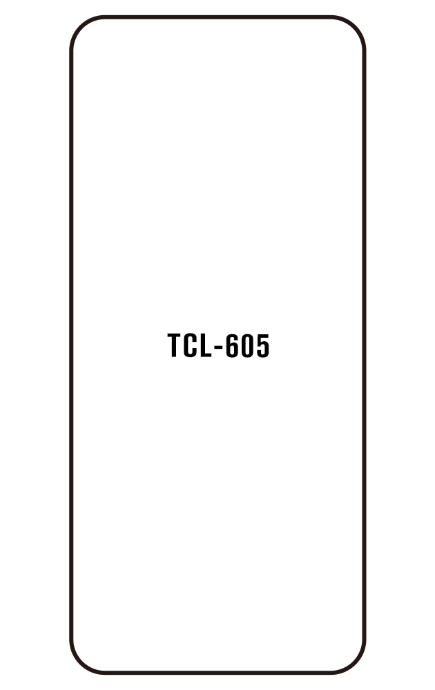 Film hydrogel TCL 605