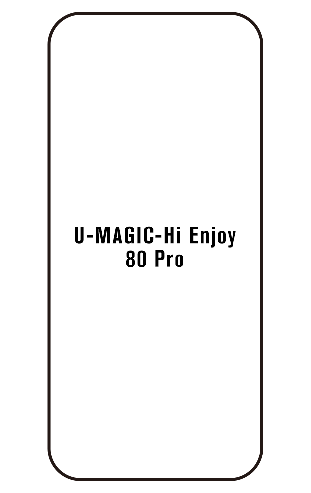 Film hydrogel U-MAGIC Hi Enjoy 80 Pro