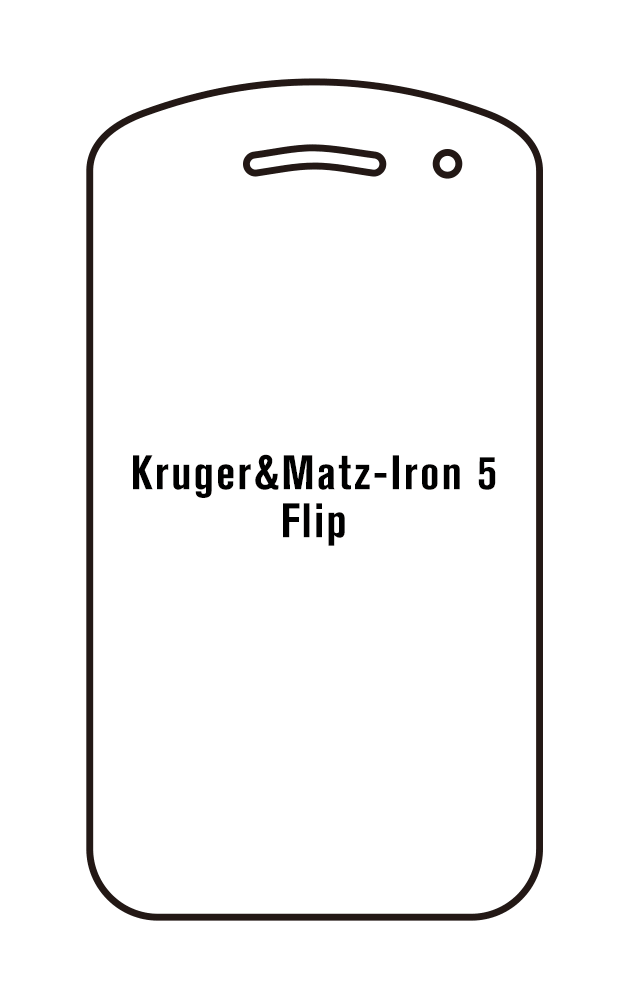 Film hydrogel Kruger&Matz Iron 5 Flip