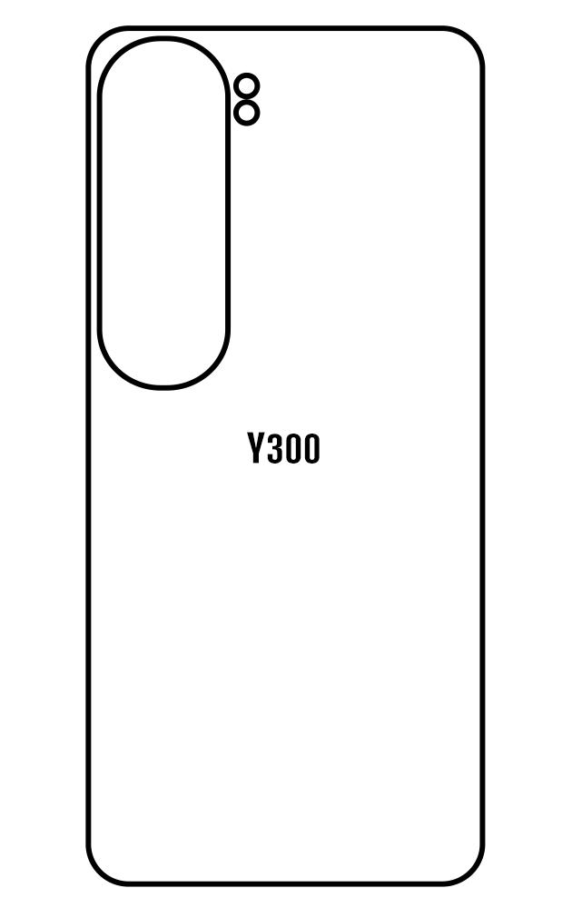 Film hydrogel Vivo Y300