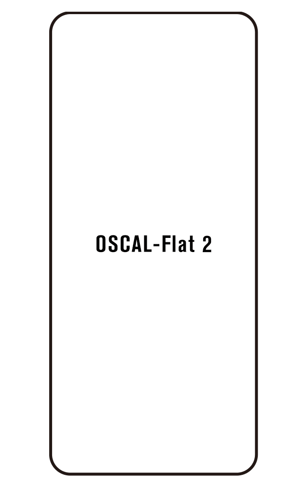 Film hydrogel Oscal Flat 2
