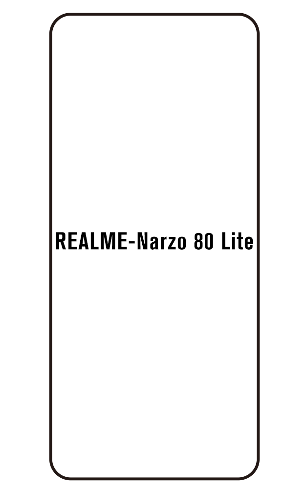 Film hydrogel Realme Narzo 80 Lite