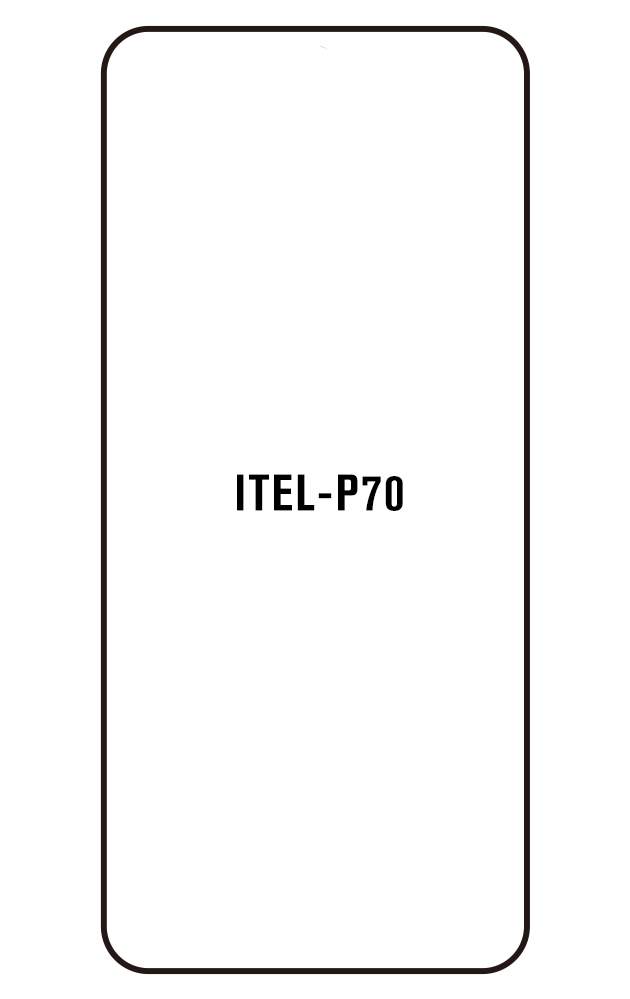 Film hydrogel Itel P70