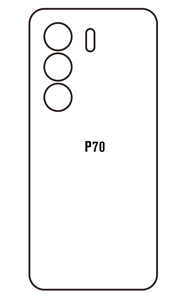Film hydrogel Itel P70