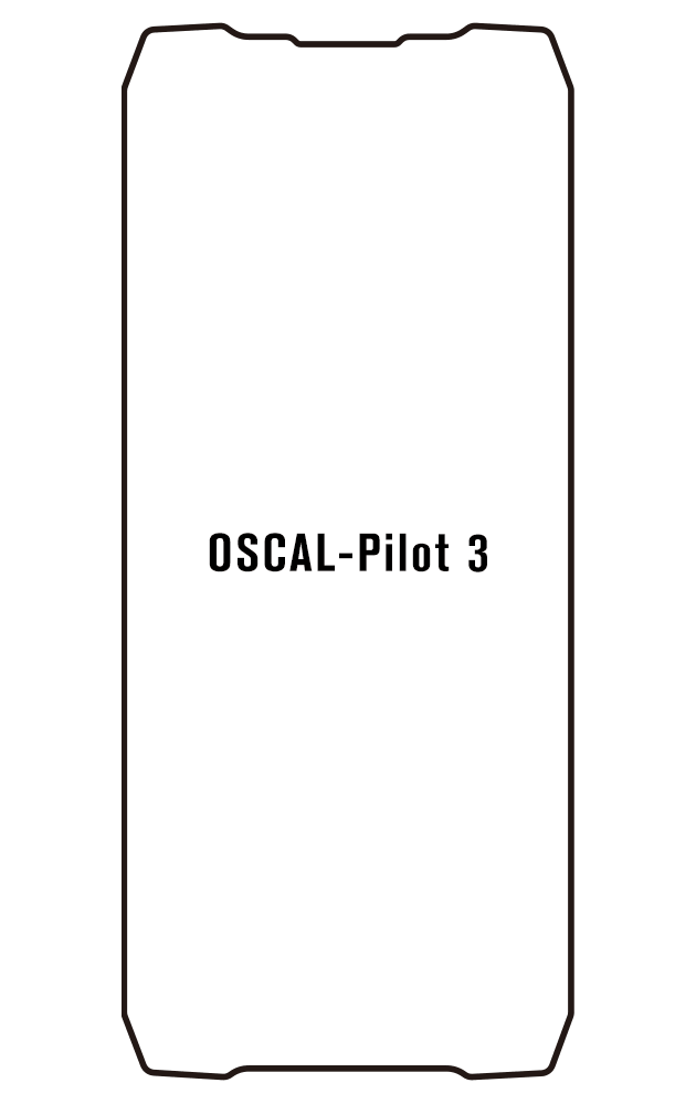 Film hydrogel Oscal Pilot 3