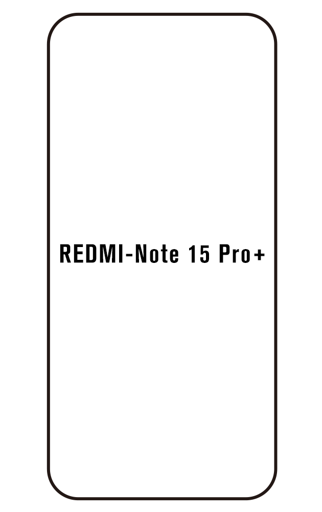 Film hydrogel Redmi Note 15 Pro+