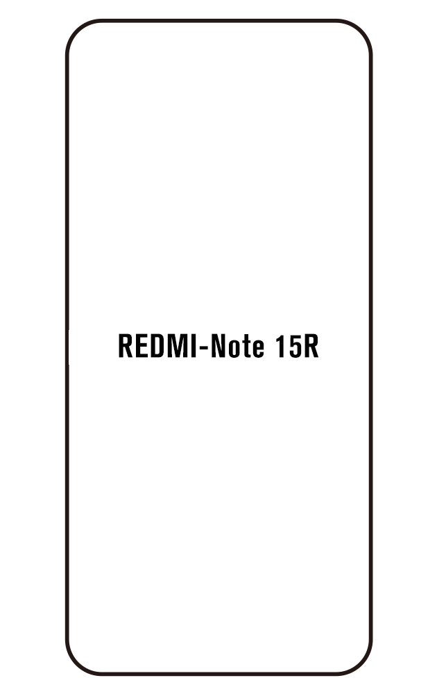 Film hydrogel Redmi Note 15R