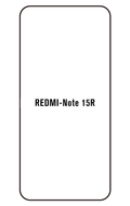 Film hydrogel Redmi Note 15R