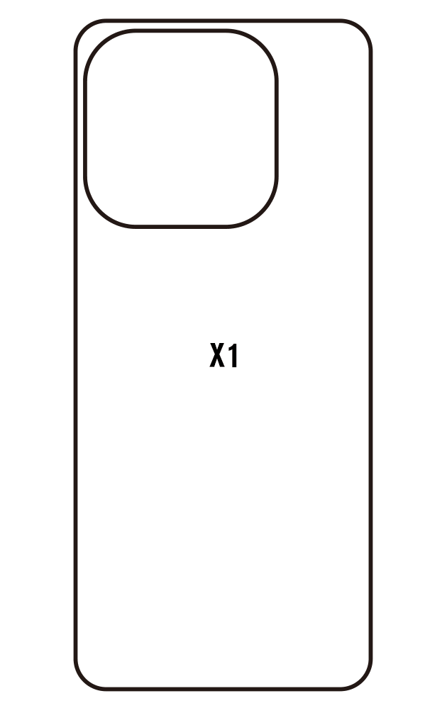 Film hydrogel Advan X1