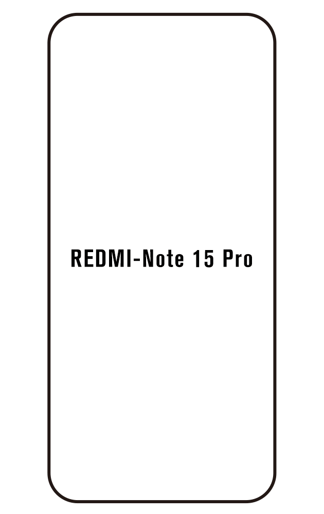 Film hydrogel Redmi Note 15 Pro 5G