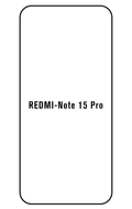 Film hydrogel Redmi Note 15 Pro 5G