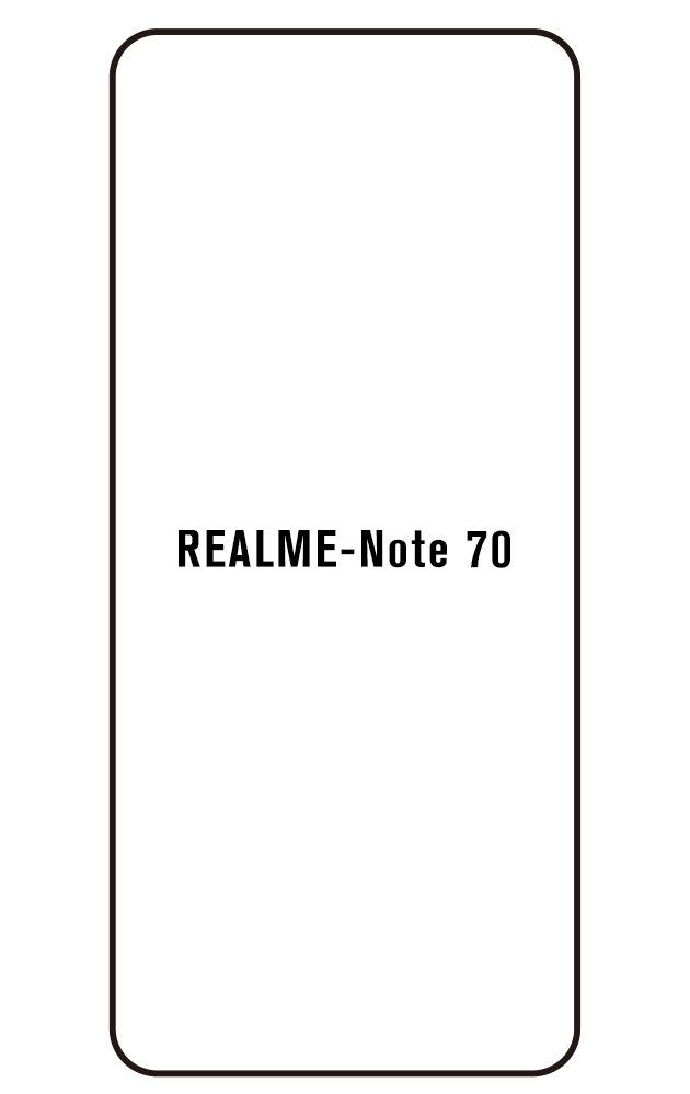 Film hydrogel Realme Note 70