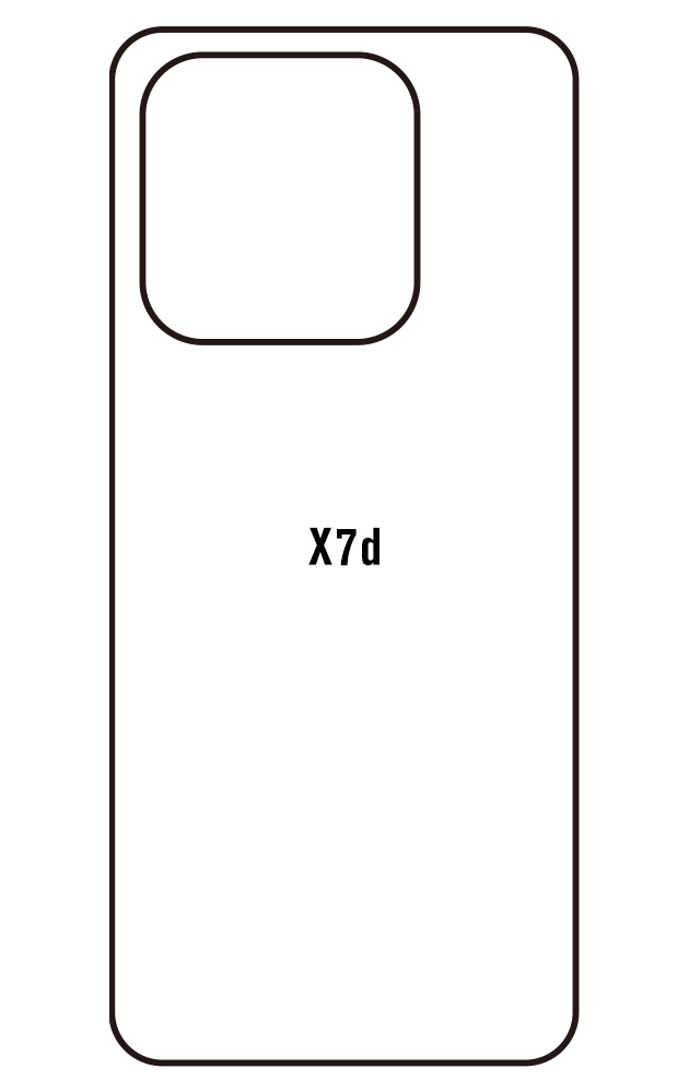 Film hydrogel Honor X7d