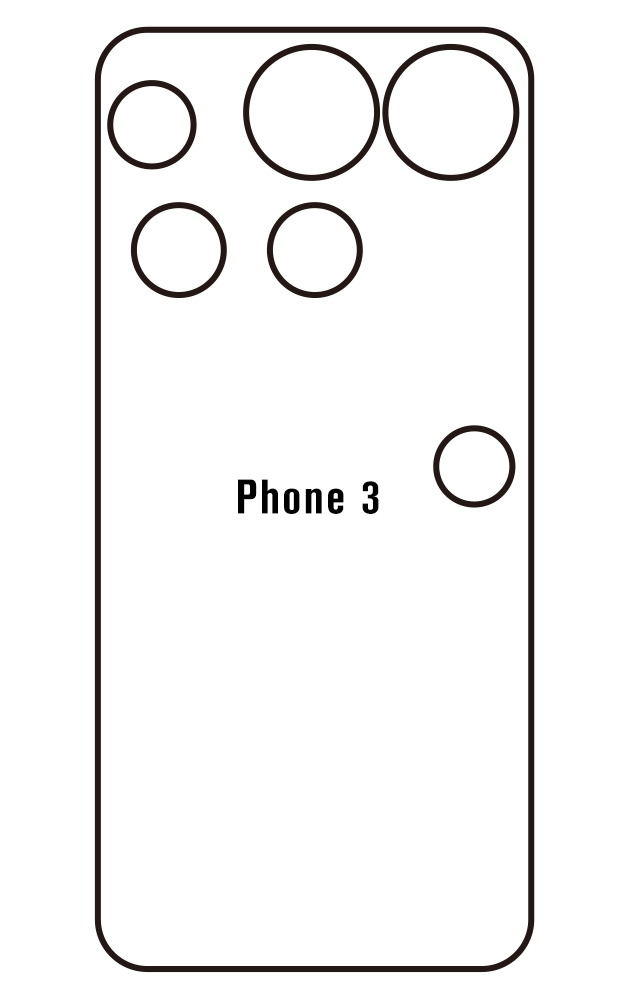 Film hydrogel Nothing Phone 3 5G