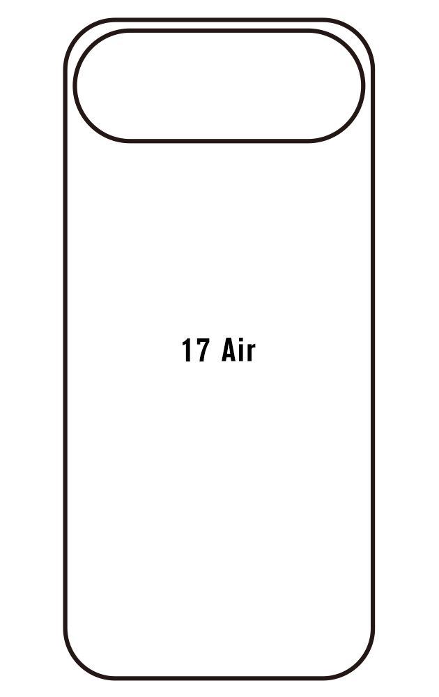 Film hydrogel iPhone 17 Air
