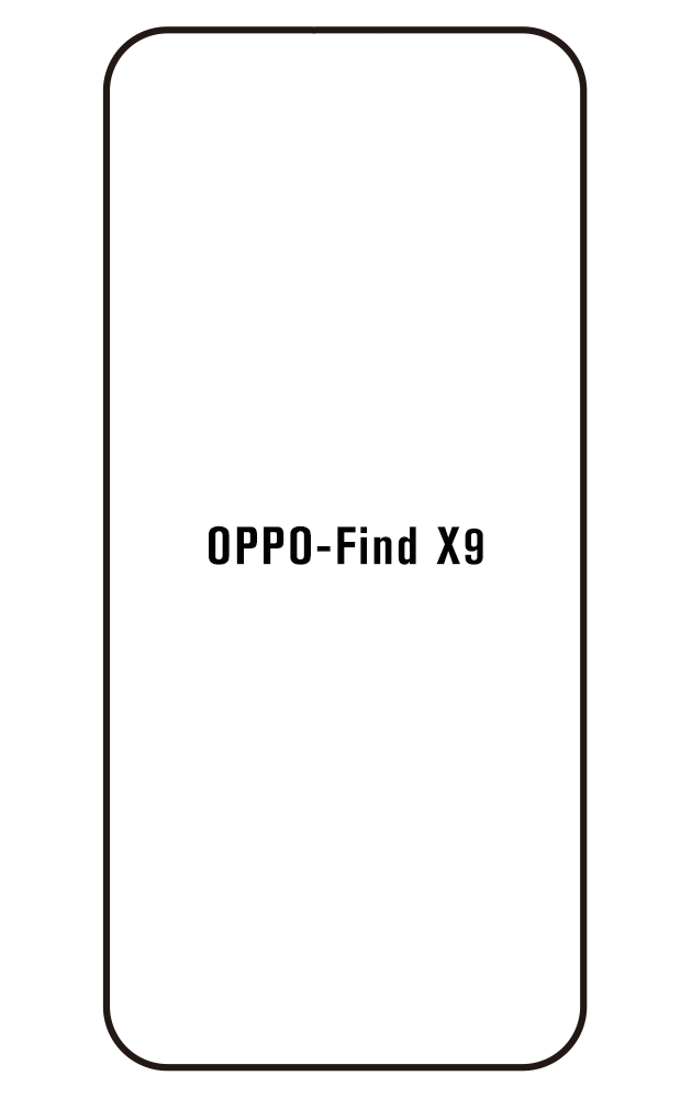 Film hydrogel Oppo Find X9