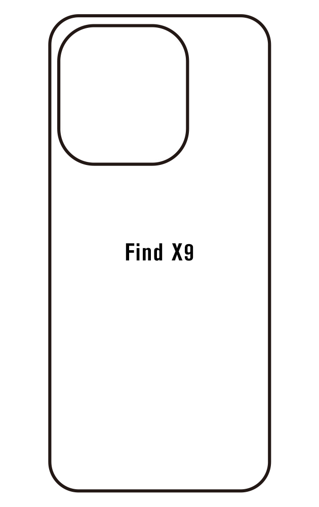 Film hydrogel Oppo Find X9
