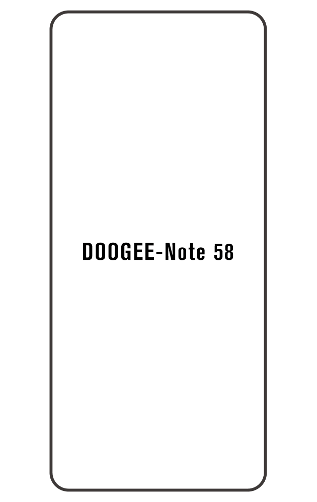 Film hydrogel Doogee Note 58