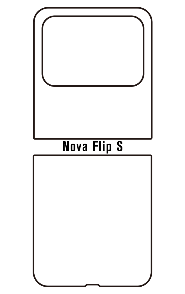 Film hydrogel Huawei Nova Flip S