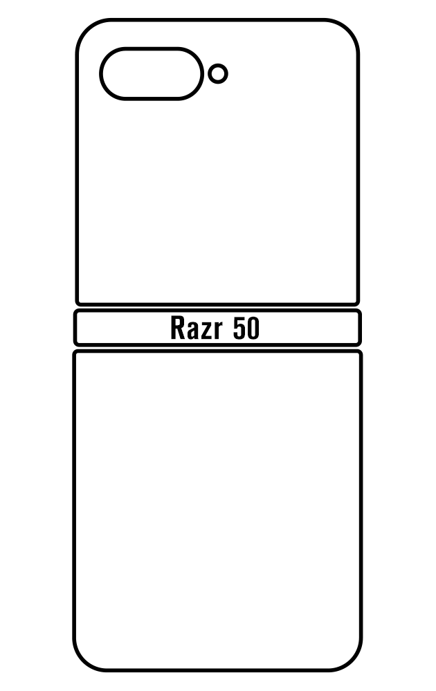 Film hydrogel Motorola Razr 50