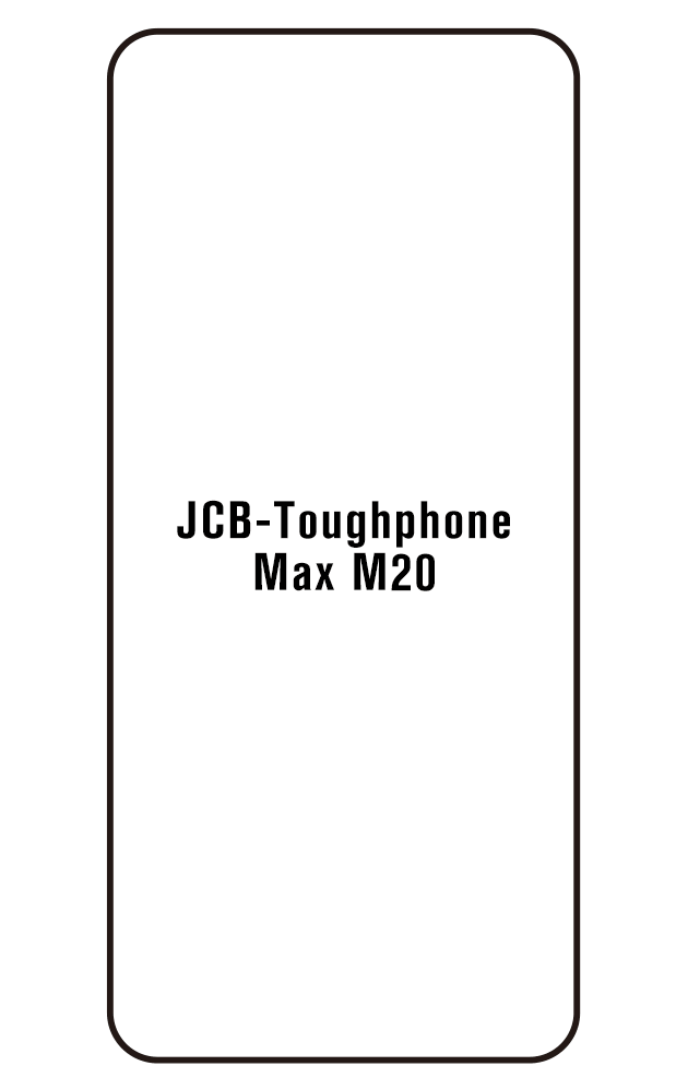 Film hydrogel JCB Toughphone Max M20