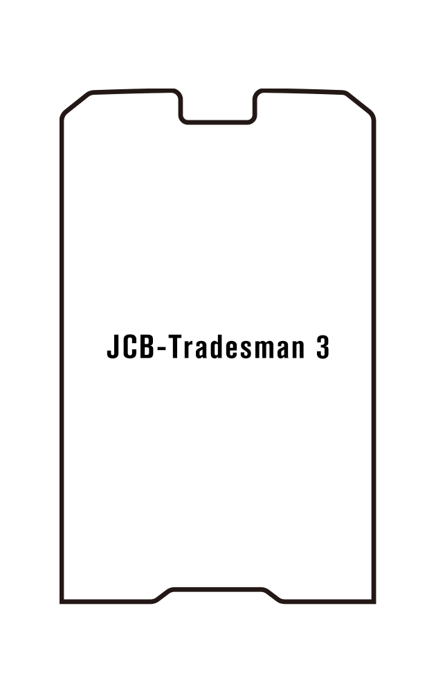Film hydrogel JCB Tradesman 3