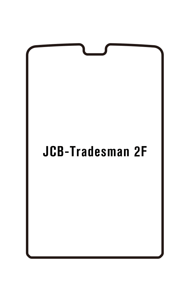 Film hydrogel JCB Tradesman 2F